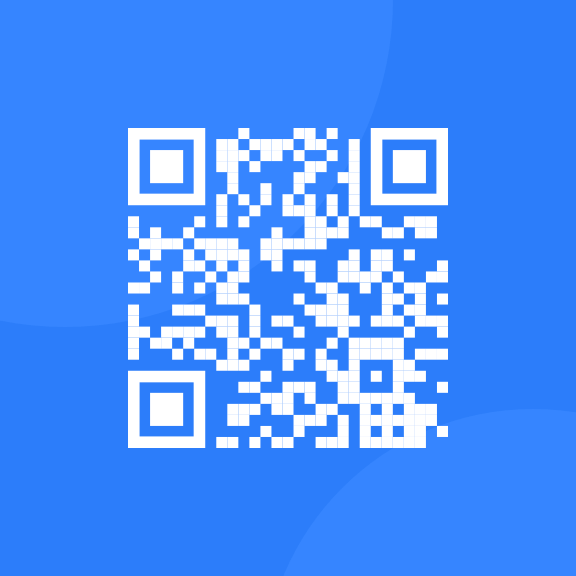 QR code image that links to Front-end Mentor website.